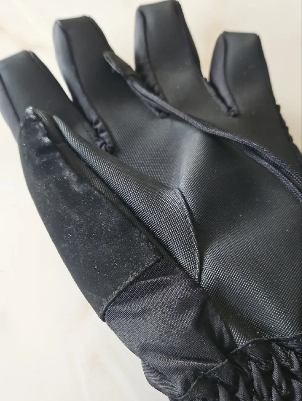 Dakine Black Insulated Winter Mittens with Fingers/Waterproof